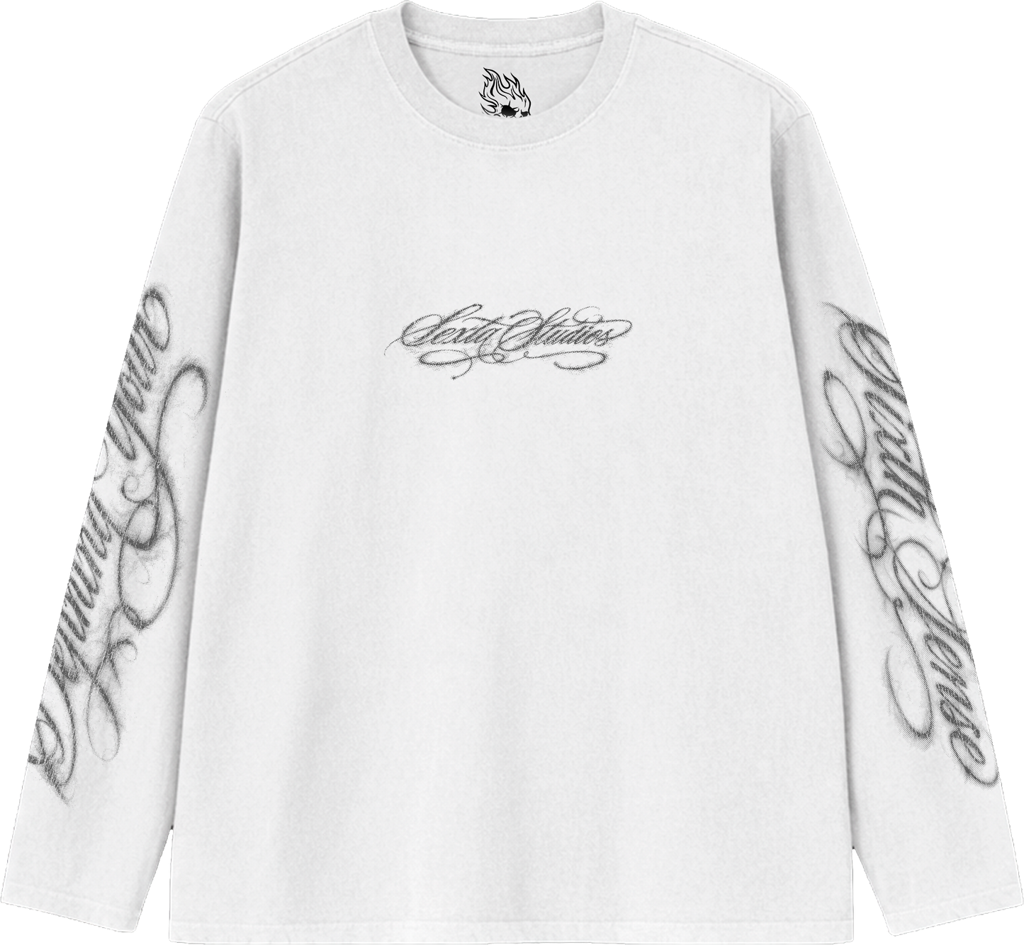 HOLY CROWN WHITE LONGSLEEVE