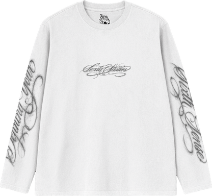 HOLY CROWN WHITE LONGSLEEVE