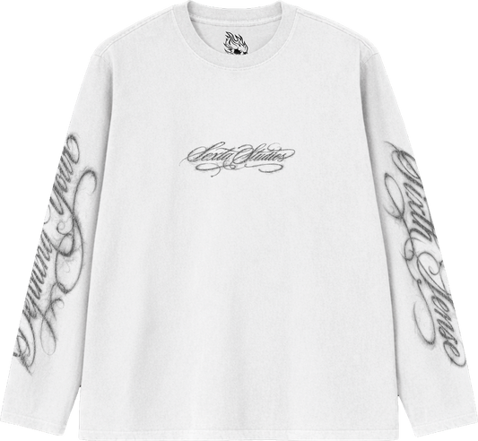 HOLY CROWN WHITE LONGSLEEVE