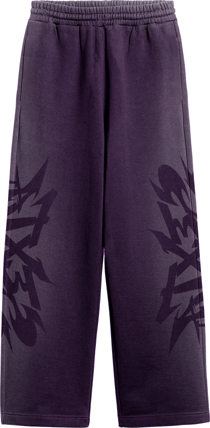 SEXTA AIRBRUSH PURPLE SWEATS