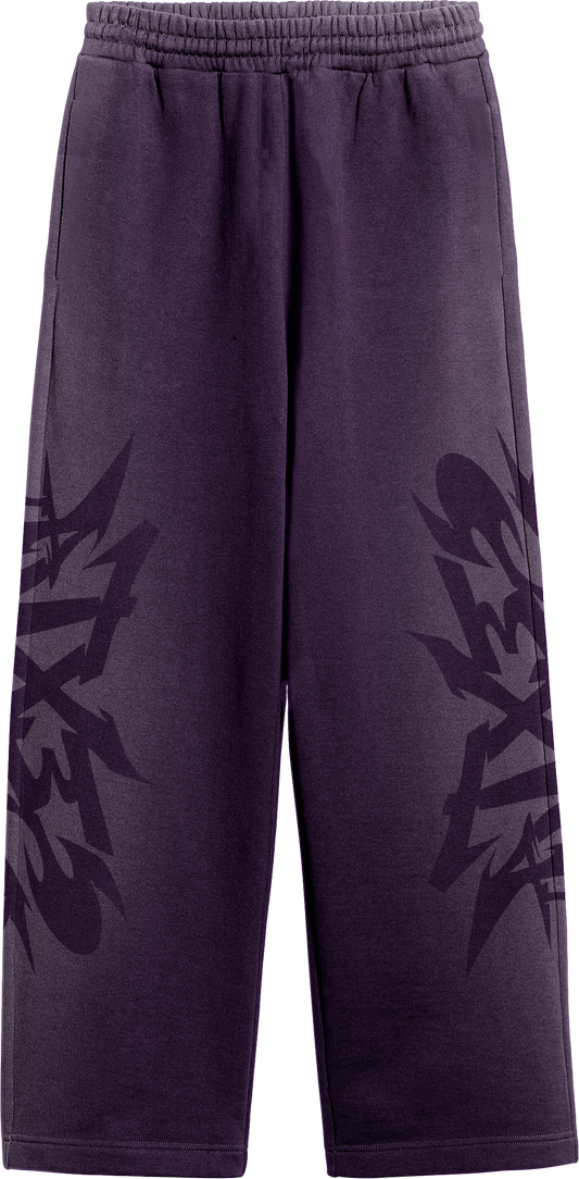 SEXTA AIRBRUSH PURPLE SWEATS