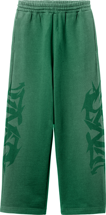 SEXTA AIRBRUSH GREEN SWEATS