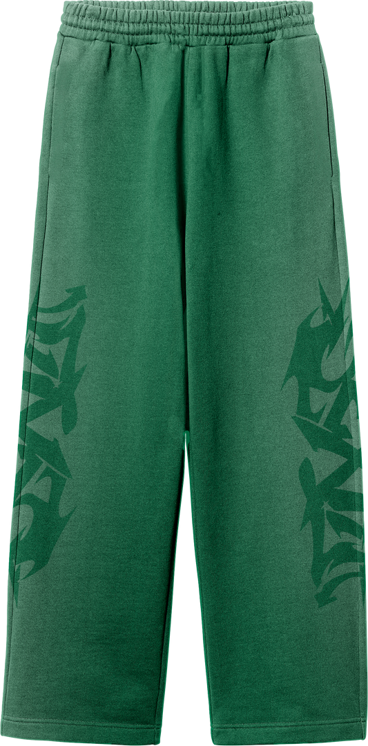 SEXTA AIRBRUSH GREEN SWEATS