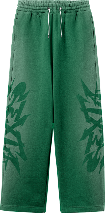 SEXTA AIRBRUSH GREEN SWEATS