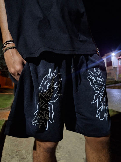 SEXTA PAINT-FADE SHORTS
