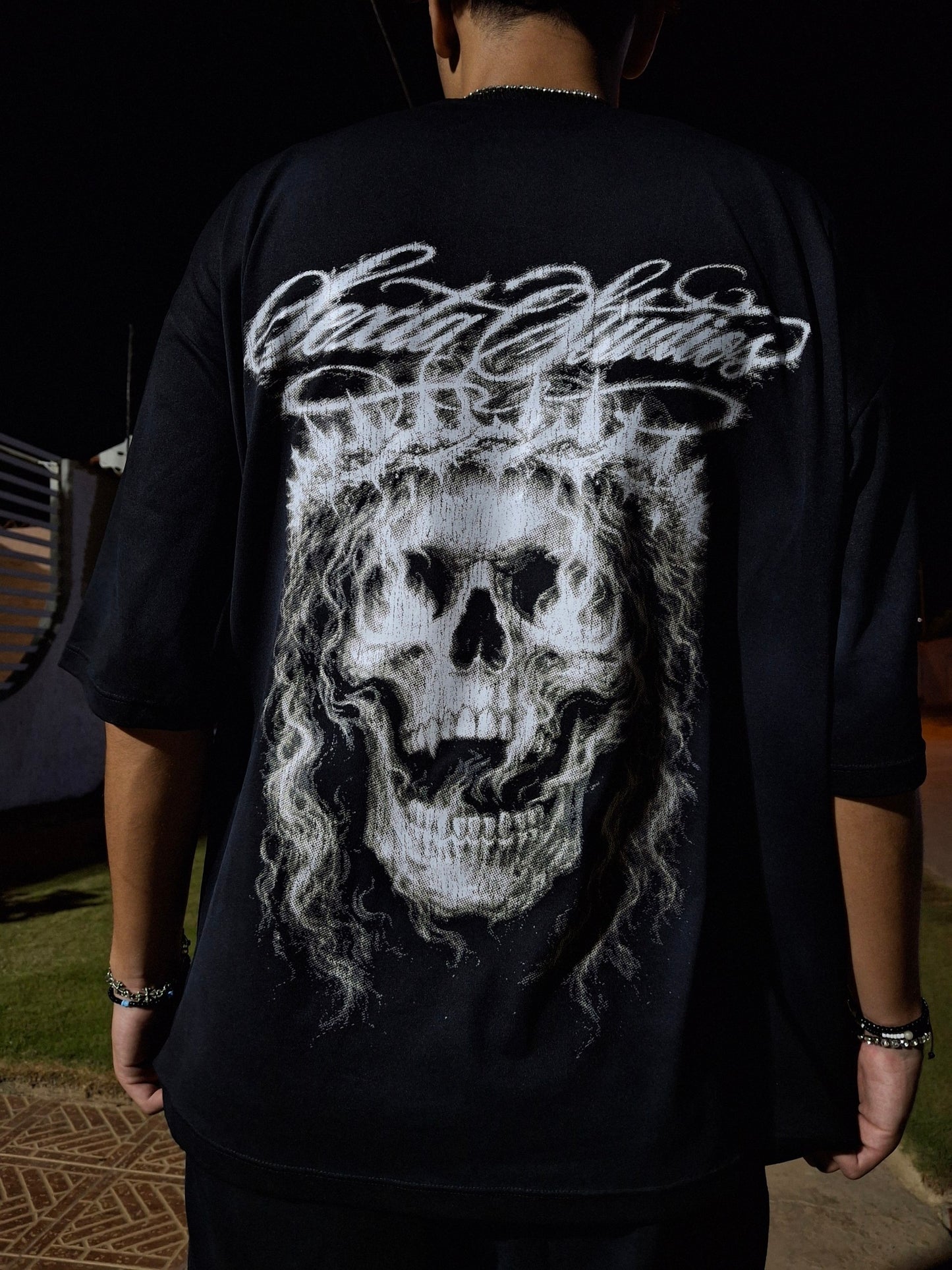 HOLY CROWN BLACK TEE