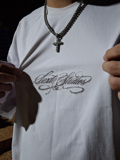 HOLY CROWN WHITE LONGSLEEVE