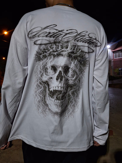 HOLY CROWN WHITE LONGSLEEVE