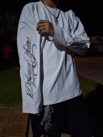 HOLY CROWN WHITE LONGSLEEVE