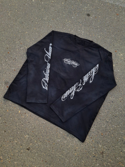 HOLY CROWN BLACK LONGSLEEVE